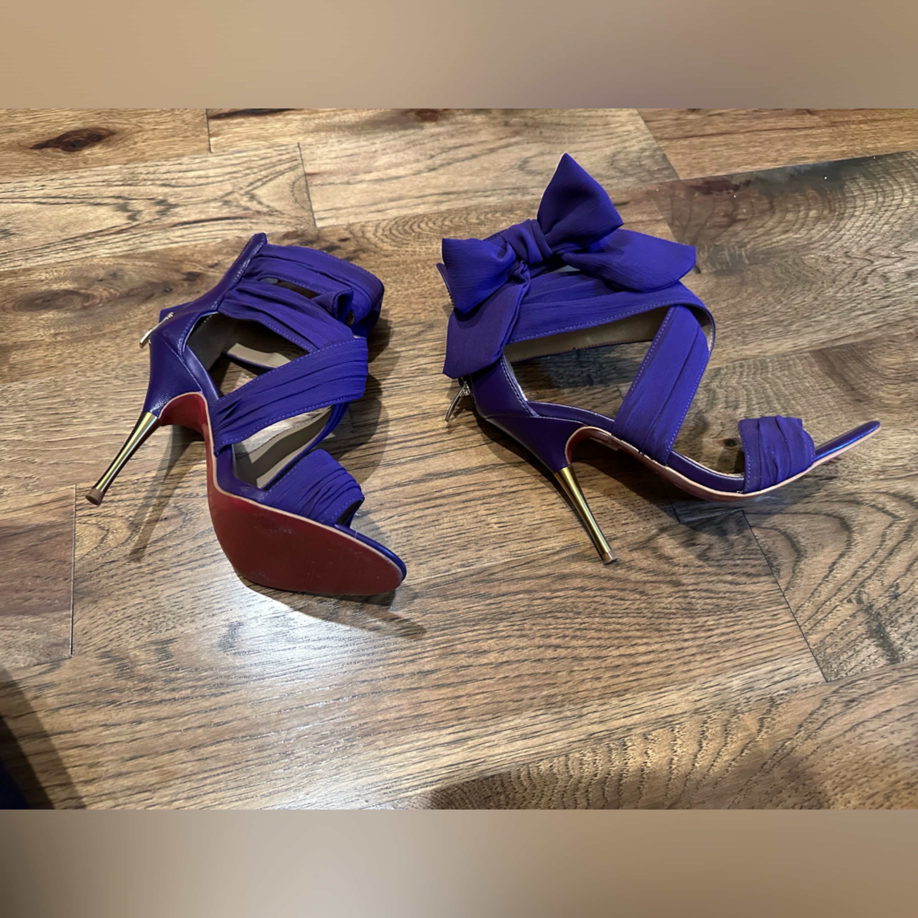 Paris Hilton Heels  Purple